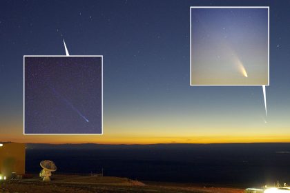 パンスターズ彗星とレモン彗星